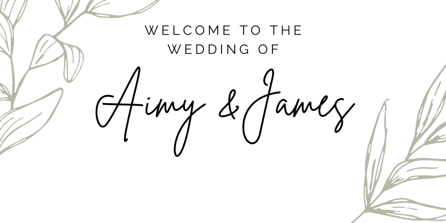 Aimy and James Wedding